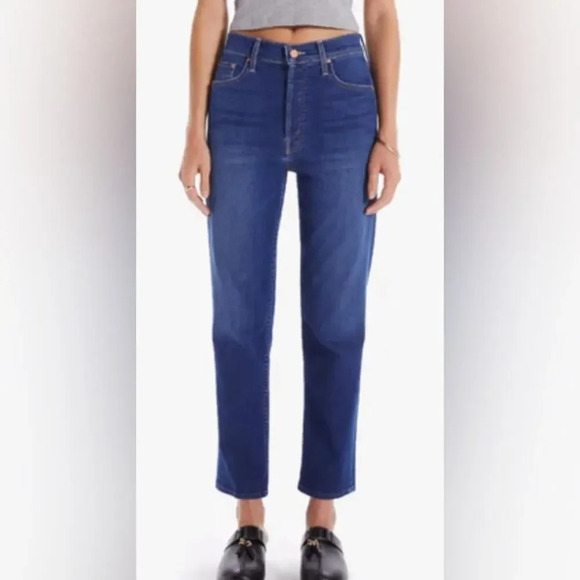 MOTHER The Tomcat Snipped in the Bud Blue Size 25 - Picture 1 of 12